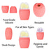 Recula Ice Face Roller, Silicone Ice Roller for Face & Neck, Puffiness Relief, Reusable Mold, Skin Care for Women