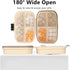 XAQEGUW 7 Weekly Pill Organizer, Compartment Travel Pill Case with Rotatable Dose Recorder, Daily Waterproof Airtight