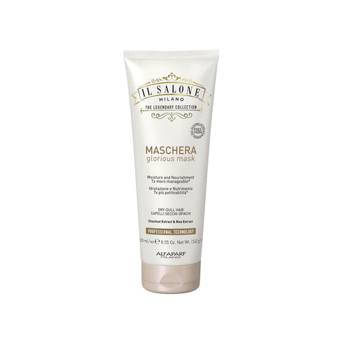 Il Salone Milano Professional Glorious Mask - Hydrating Hair Mask for Dull, Dry Hair, 250 ml