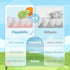 Papablic Baby Toothbrush Teether & Tongue Cleaner for Infants