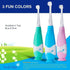 BabySonic Electric Toothbrush for Infant and Toddler Ages 0-3 Years - Safe Brush Heads, Timer, Waterproof