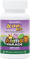 Natures Plus Animal Parade AcidophiKidz, Berry Flavor - 90 Chewable Tablets with Probiotics, FOS & Grape Seed