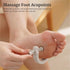KINTEGOOD 1 Adjustable Acupressure Massage Tool with Fixed Clip, Pressure Point Massager for Pain Relief, Feet, Hands