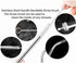 TsuvyXeg 3 9pcs Straw Cleaner Brush Kit Extra Long Pipe Tube Cleaning with Different Diameter for Sippy Cup Bottle