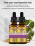 Natural Hair Growth Serum with Ginger Essential Oil | Anti Hair Loss Treatment for Thinning, Weak, Brittle Hair