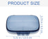 HONITANO 7-Compartment Weekly Portable Pill Organizer Waterproof Medicine Case Large Capacity Travel Container