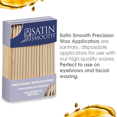 Satin Smooth Precision Applicators 100 ct - 2 Packs