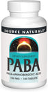 Source Naturals PABA 100 mg Dietary Supplement 100 Tablets | Para-Amino Benzoic Acid