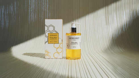 Set) Herb & Root Massage Oils (Gift