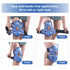 NEWGO Knee Cold Pack, 2 Pack Reusable Soft Gel Freeze Wrap for Injury, Ice Packs for Knee Surgery, Pain Relief