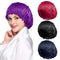 ROYBENS Satin Bonnet for Women - 4PCS Set, Silk Sleep Cap for Curly Hair