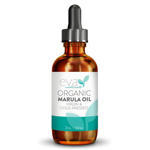 Organic Marula Oil for Face and Hair, 100% Virgin Moisturizing Beauty Oil, 2oz