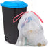 13 Gallon Drawstring Clear Trash Bags, 120 Counts