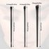 3 Pcs Fine Angled Eyeliner Brush Thin Eyebrow Brush Set Precision Gel Eye Liner Brush Brow Tint Brush Fine Angled Tinting Brushes Ultra Thin Slanted Flat Angle Makeup Brush for Beauty Eye Makeup Tool