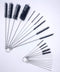Nylon Cleaning Brush Set, 25pcs Tube Brush for Drink Straws, Hummingbird Feeders, Airbrushes, Keyboards