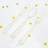180PCS Gold Plastic Silverware Set, Disposable Glitter Gold Cutlery, 60 Gold Forks, 60 Gold Spoons, 60 Gold Knives,