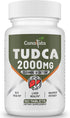 TUDCA Liver Supplements 2000mg - Liver Detox & Cleanse Support, Easy to Swallow Tablets, 30 Days Supply for Gallbladder