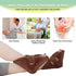 Heel Cushion Protector Pillow for Pressure Sores, Foam Heel Ankle Protectors for Bed Sores, 2 Pcs (Brown)