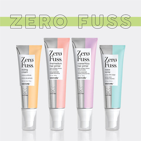 Zero Fuss Coarse/Frizzy Hair Primer, Leave-in Spray, Detangles, Smooths, Humidity Resistant, 5 Fl. Oz