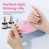Modelones Gel Nail Lamp with UV Gloves, 48W Nail Dryer with 3 Timer Settings for Gel Polish, Professional UPF99+ UV