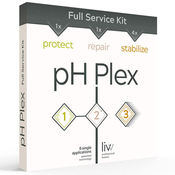 pH Plex Full Service Kit, Hair Care Treatment for Home Hair Color & Bleach, 1 Month Supply