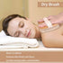 TEMEAYE Dry Brushing Body Brush Set, Wooden Handle with Medium Strength Natural Bristles for Gentle Exfoliation