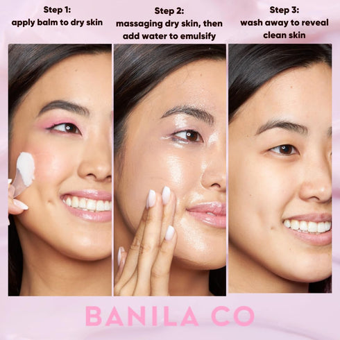 BANILA CO Clean it Zero Original Cleansing Balm | Korean Makeup Remover & Hydrating Facial Wash | Vegan, 180ml & 100ml