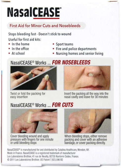 FirstAid Nosebleeds, 0.75 Ounces, Box of 2
