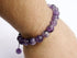 Certified Natural Amethyst Bracelet 8mm Beads - Healing, Peace, Love
