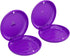 2 Pack Retainer Cases - Solid Orthodontic Retainer Case (Purple)