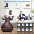 Settings Smart WiFi Wireless Essential Oil Aromatherapy Diffuser, Compatible with Alexa & Google Home, Phone App