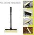 MULING Window Squeegee Cleaning Tool: 2 in 1 Window Cleaning Car Squeegee with Windshield Cleaning Sponge