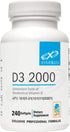 XYMOGEN D3 2000, Bioavailable Vitamin D3 2000 IU, High Potency Supplement for Immune Health, 240 Softgels