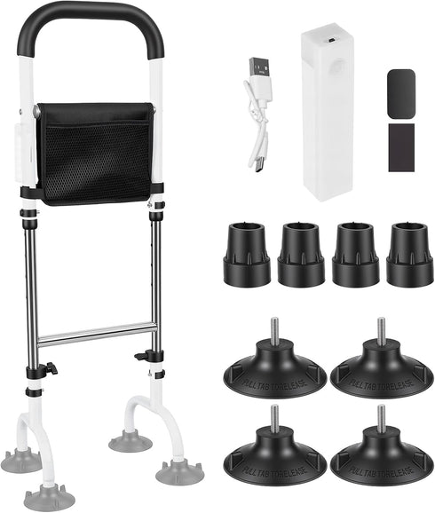 Smalibal 5 Stand Assist Aid for Elderly | Standing Aid Rail Bar | Height Adjustments | Hip Knee Surgery Recovery Aid |