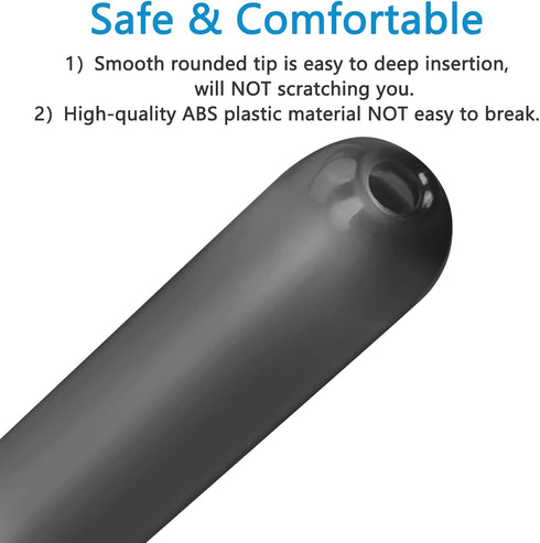 HOTTOK 10ml Lube Applicator for Women,Men,Female,Couples Lubricant Shooter with Scales, Reusable, Smooth with Rounded