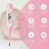 Clinical Digital Thermometer for Adults and Babies, Oral, Armpit, Rectal, Fever Alarm, Flexible Tip
