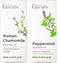 Chamomile Oil for Skin & Peppermint Oil for Diffuser Set - Aromatherapy