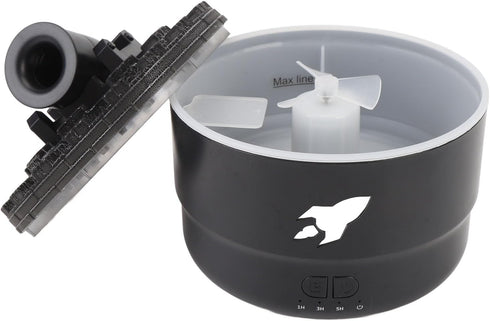 Volcano Therapy Diffuser Humidifier, Small Turret Shaped Essential Oil Diffuser with Automatic Shut Off Function Cool