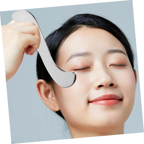 Stainless Steel Gua Sha Massage Tool - Body Scraper for Neck, Face & More