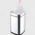 Ultra Strong 8 Gallon Garbage Bags, Unscented White Drawstring Trash Can Liners, 60 Count