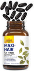 Country Life Maxi-Hair for Men - 2000mcg Biotin, Saw Palmetto, Pumpkin Seed Oil & More, 60 Vegan Capsules