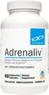 XYMOGEN Adrenaliv - Adrenal Support Supplement for Energy, Stamina, Stress Response - Rhodiola Rosea, 60 Capsules