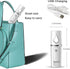 Portable Nano Facial Mister - Mini Facial Steamer with Mirror & 20ml Visual Water Tank (White)