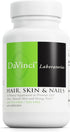 DAVINCI Labs Hair, Skin & Nails Supplement - 60 Capsules with Collagen, Biotin, Hyaluronic Acid for Healthy Skin