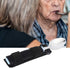 Adaptive Spoon with Universal Adjustable Hand Cuff Utensil Holder, Daily Living Aid for Elderly & Disabilities