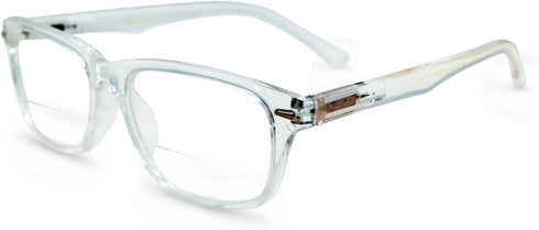 In Style Eyes Seymore Retro Bifocal Reading Glasses for Men and Women, 2.5x