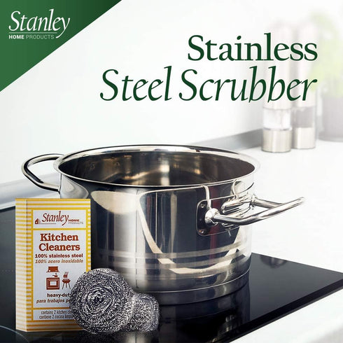 Stanley Home Products Stainless Steel Kitchen Scouring Cleaners - 4 Cleaners Included