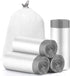CHARMOUNT Drawstring 4 Gallon Trash Bags, Small Unscented Garbage Bags, 60 Count