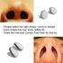 WoodyKnows Super-Defense Nasal Filters, 6 Pack, Narrow M, for Seasonal Allergies & Pollution Protection