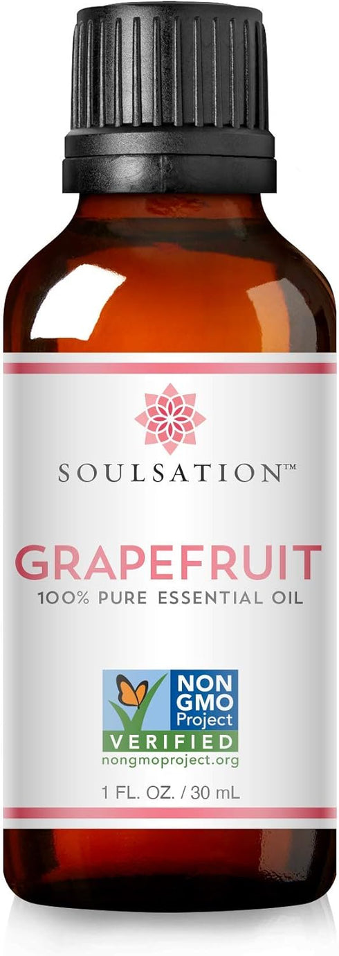 Pink Grapefruit Essential Oil Non-GMO, 1oz